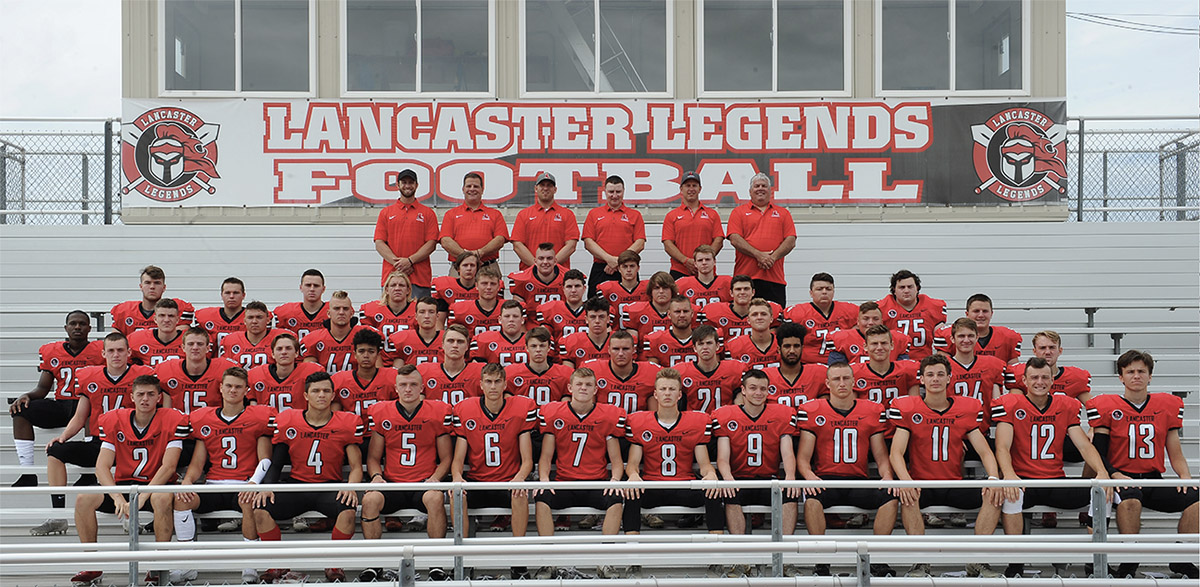 Lancaster Legends Varsity Football Team 2019