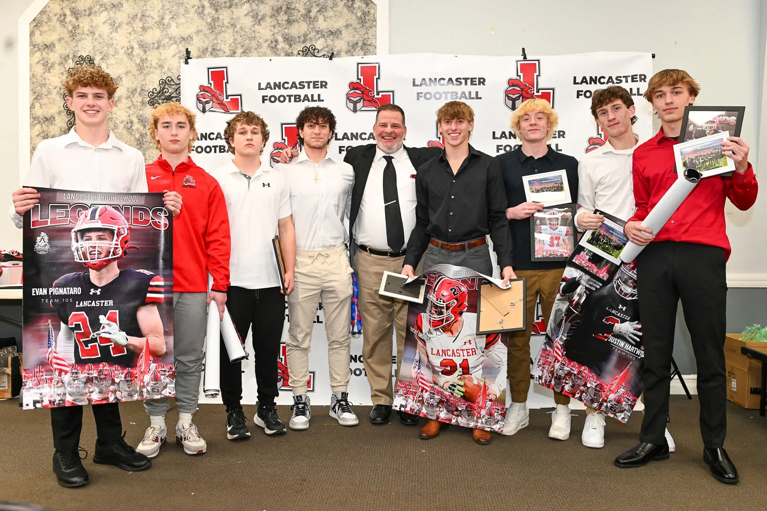 Coach Wild and players