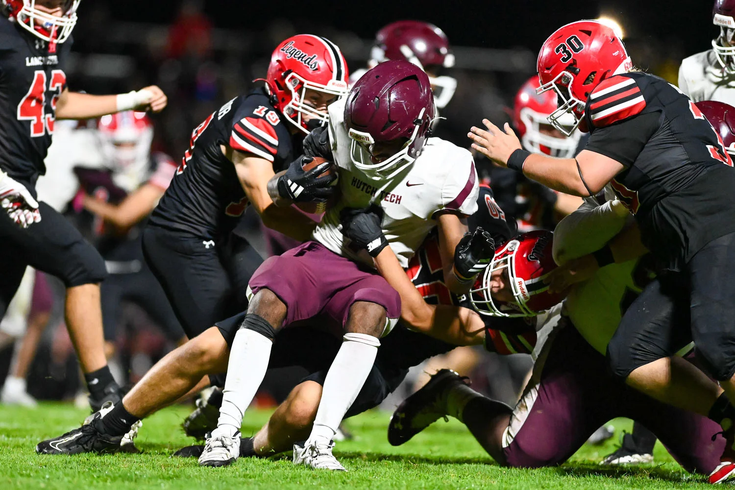 Lancaster Gang tackle