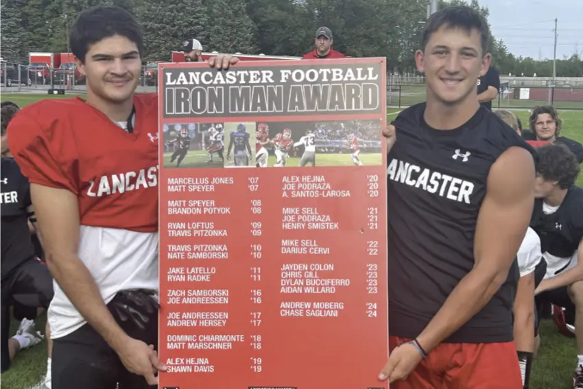 Lancaster Legend Iron Man Award