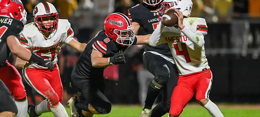 Defense getting after the QB