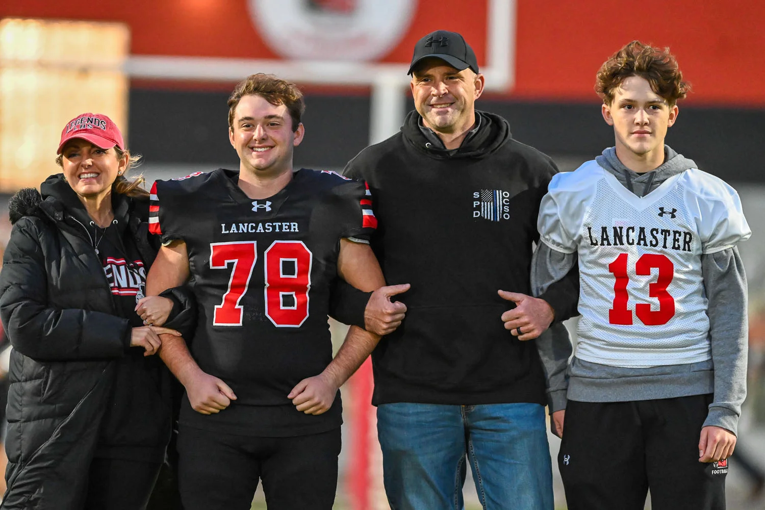 Luke Adamo and Family